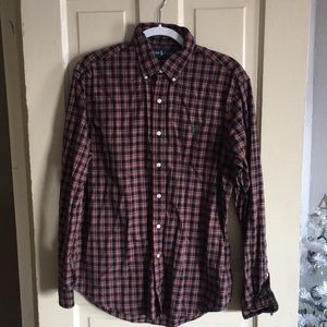 Lg custom Fit Ralph Lauren flannel
