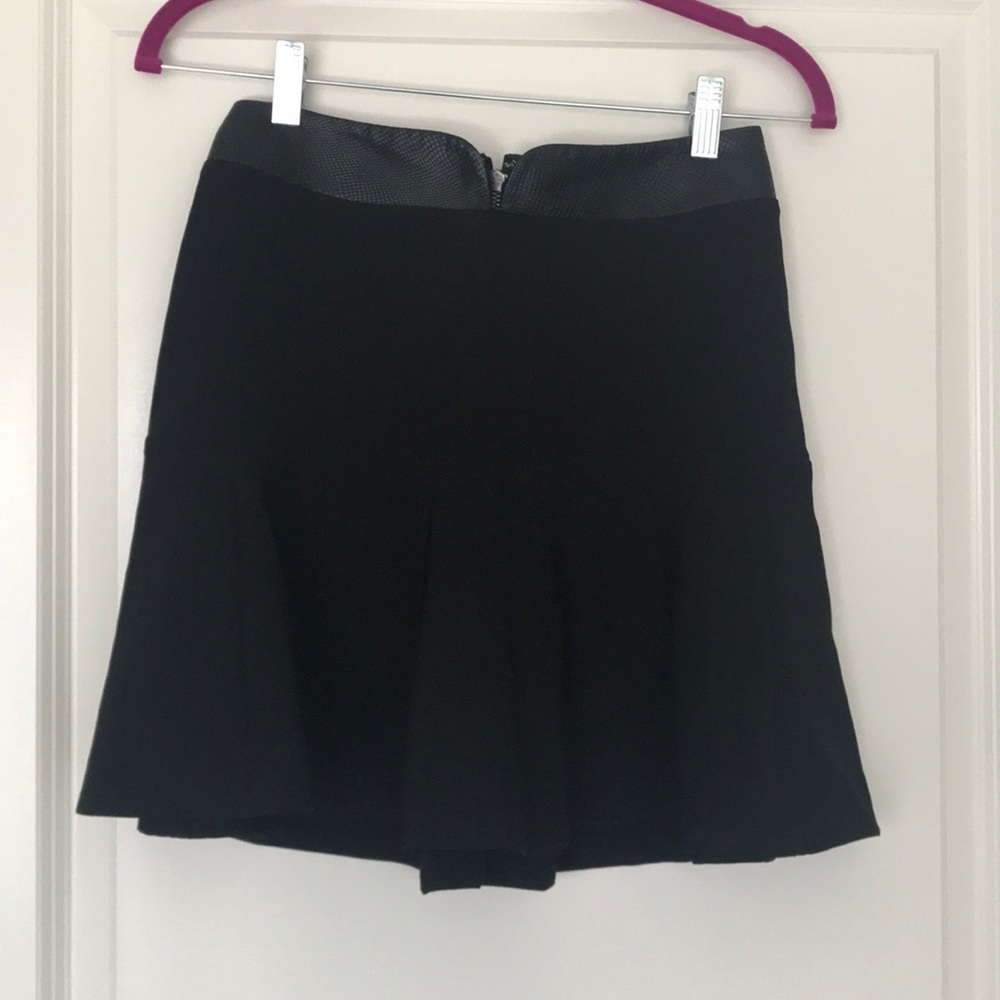 Guess PU Waistband Godet Skirt