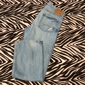 Men’s American Eagle Low Rise Boot Cut Jeans