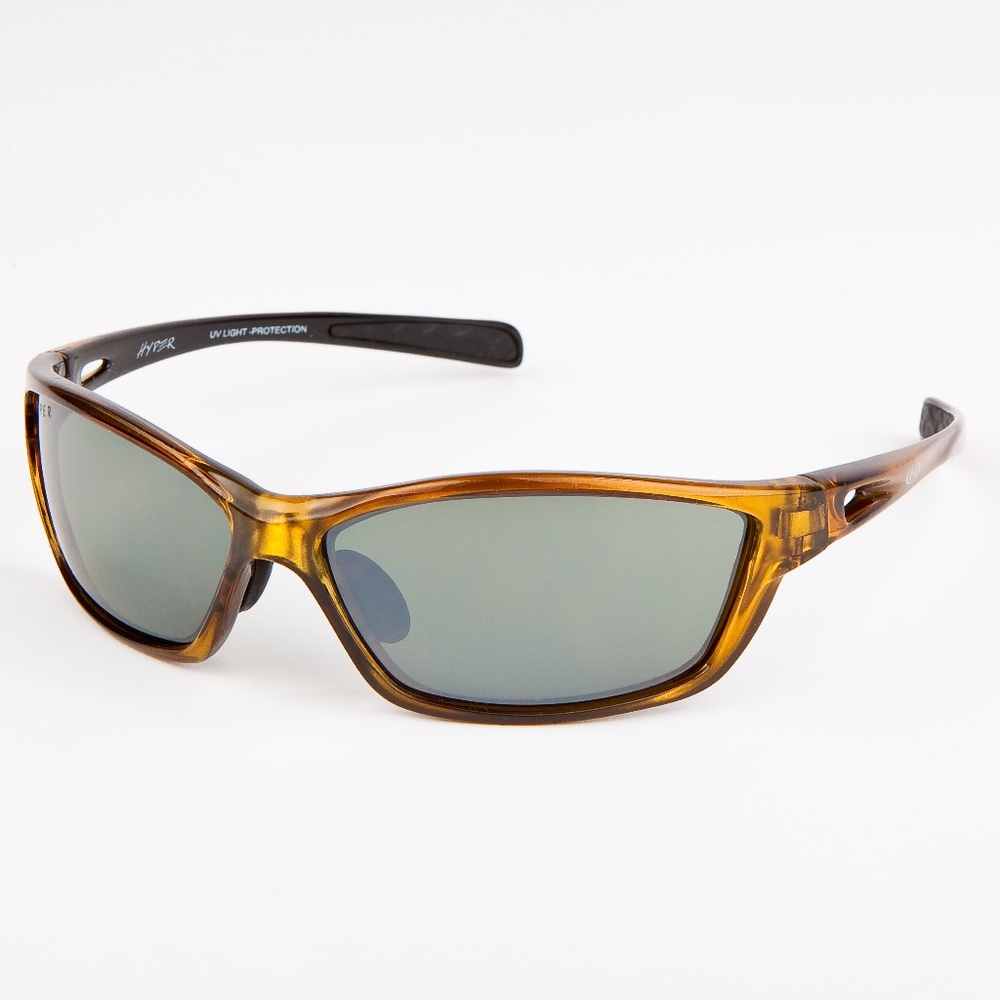 Sports sunglasses black and orange