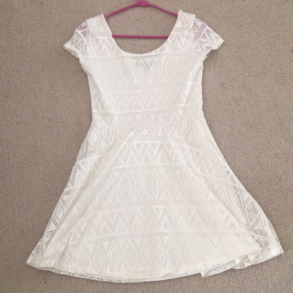 White Mini Dress