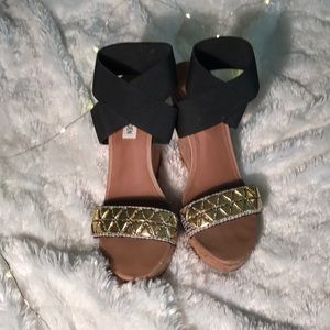 steve madden wedges aztec