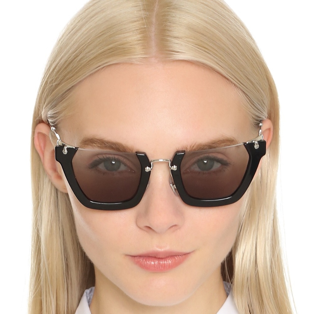 TOP CUT GRADIENT SUNGLASSES