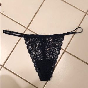Victoria’s Secret lace g-string