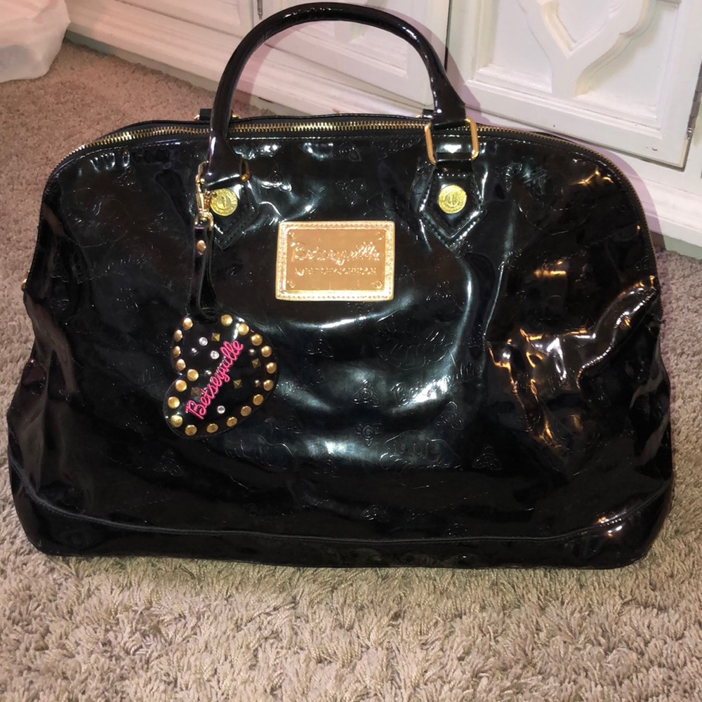 Betsey Johnson top handle tote