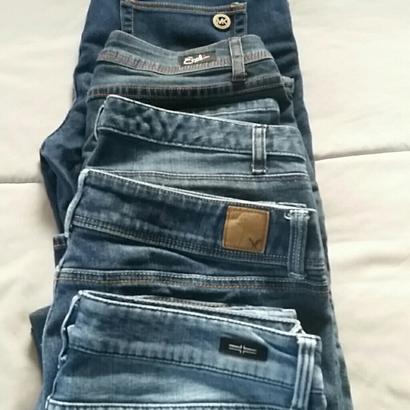 LOT OF 5 JEANS 8 - Picture 4 of 4