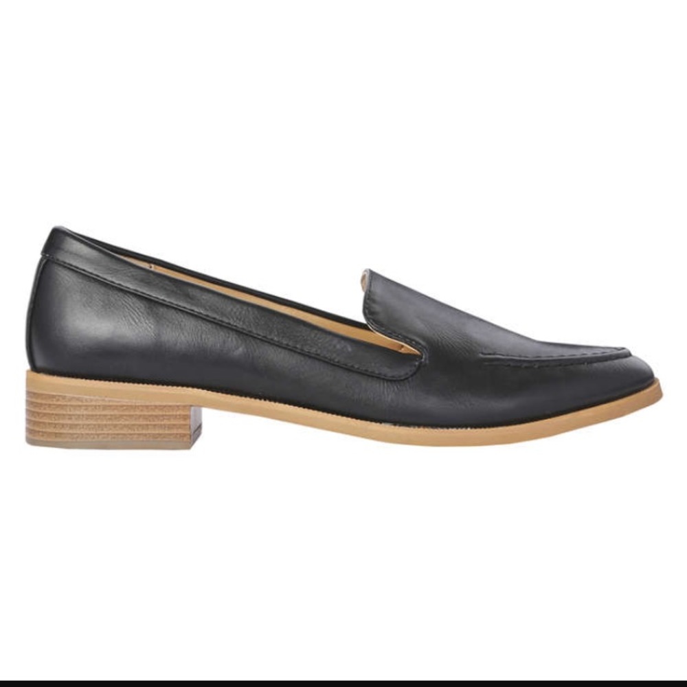 Faux Leather Loafers
