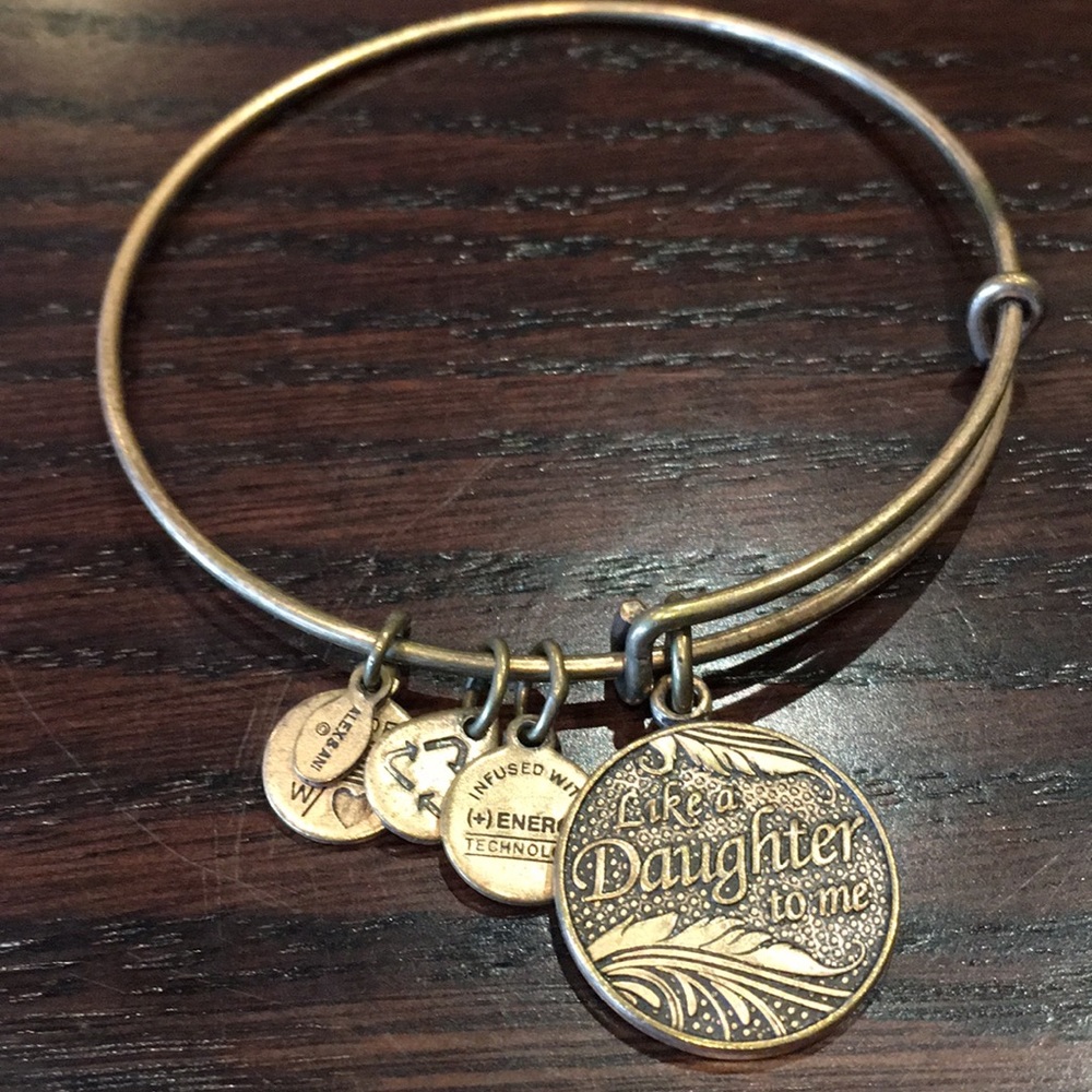 Alex And Ani bangle bracelet like a daughter