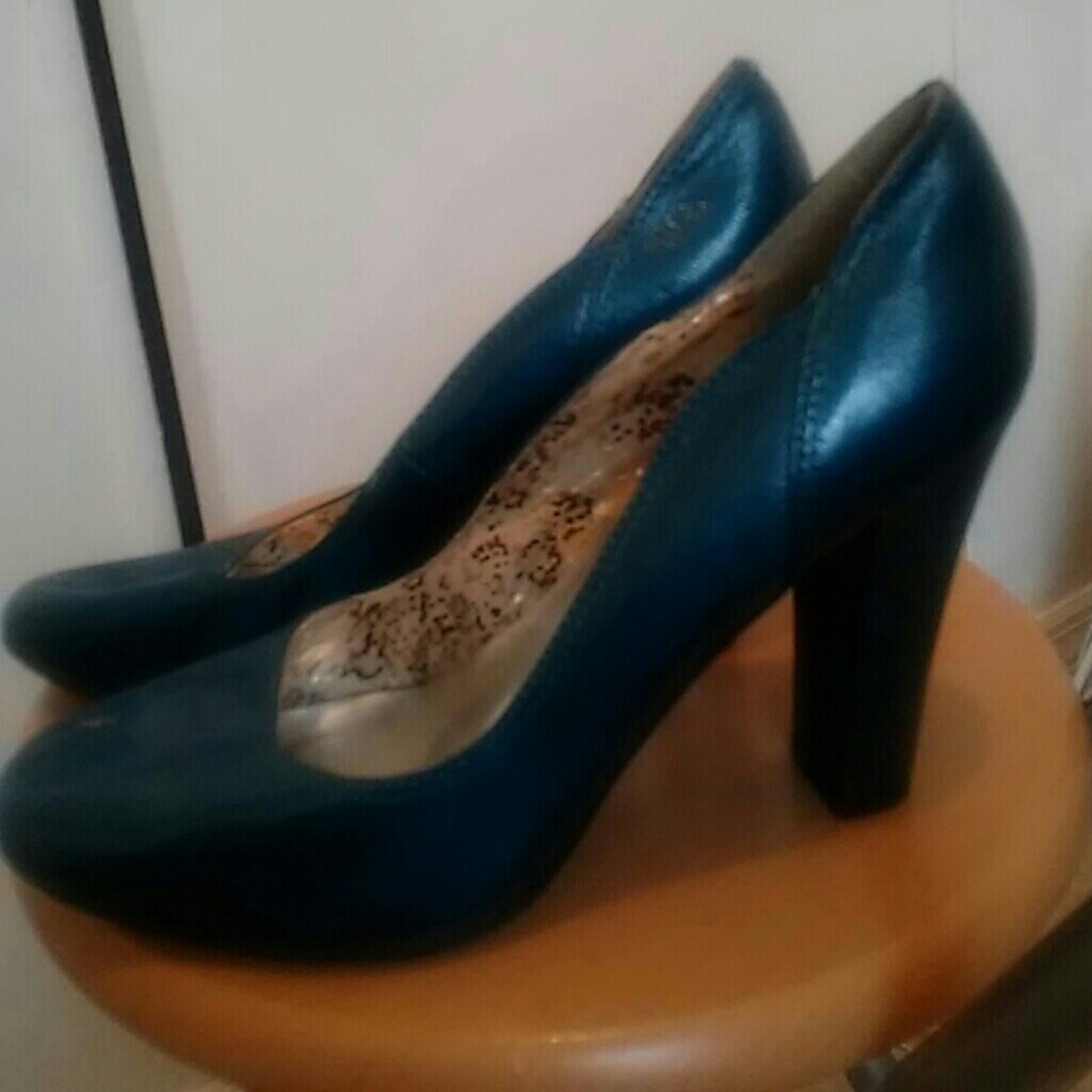 Qupid Block Pump Heels