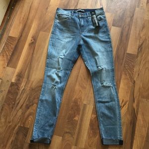 Express high rise rankle leggings