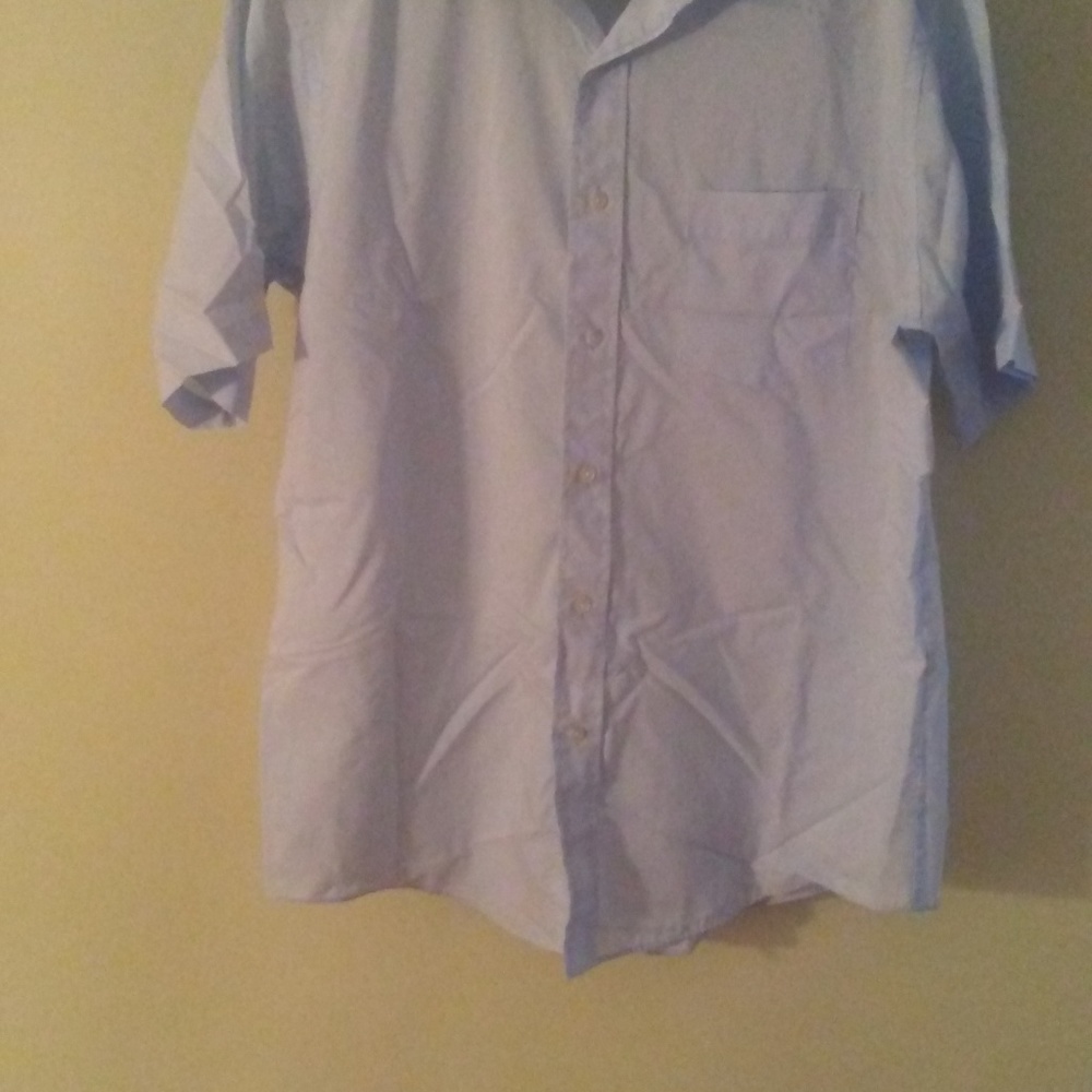 Size 16.5 Mens Short Sleeved Dress Shirt RLS1053