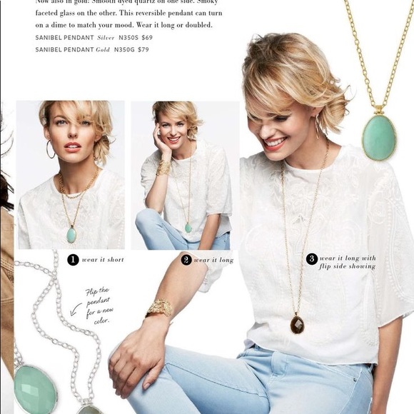 4-in-1 necklace Sanibel Pendant - Picture 1 of 5