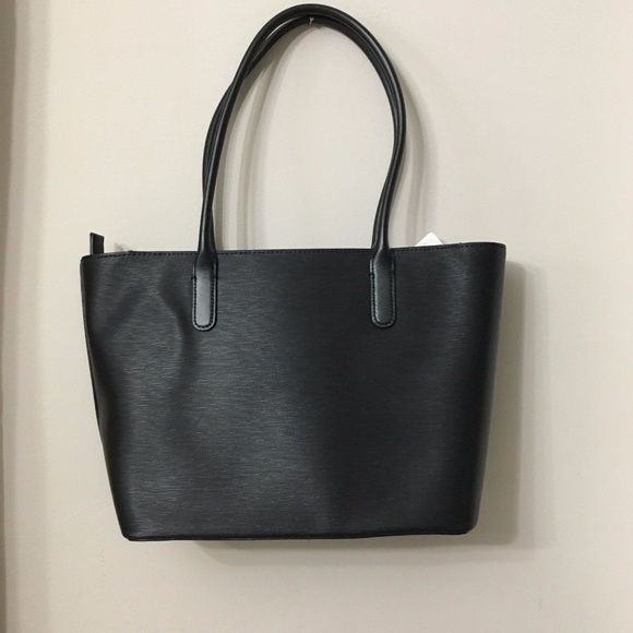 NEW Ted Baker Taleen Black Leather Tote Purse Bag - Picture 2 of 6