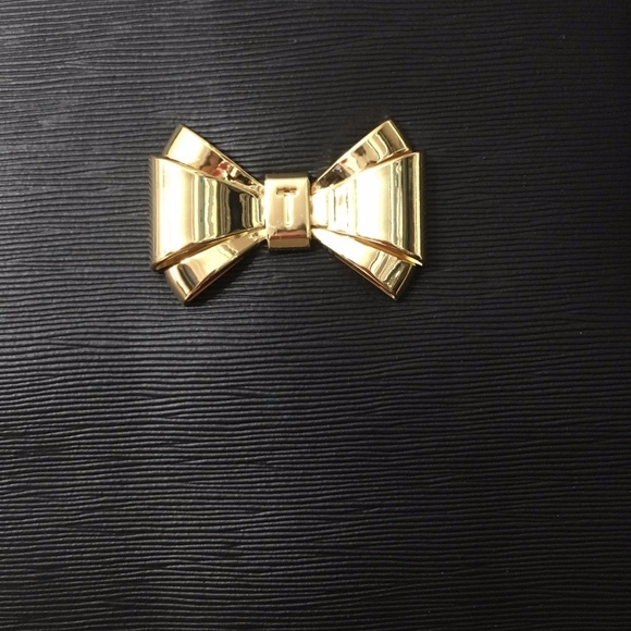 NEW Ted Baker Taleen Black Leather Tote Purse Bag - Picture 3 of 6