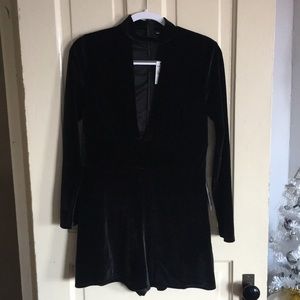 Black express romper