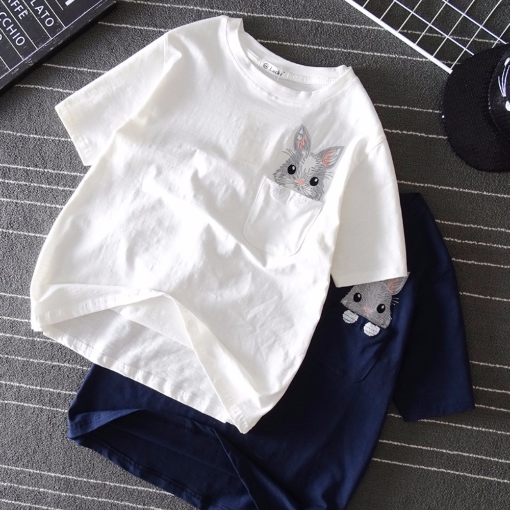 White Little Rabbit T-shirt