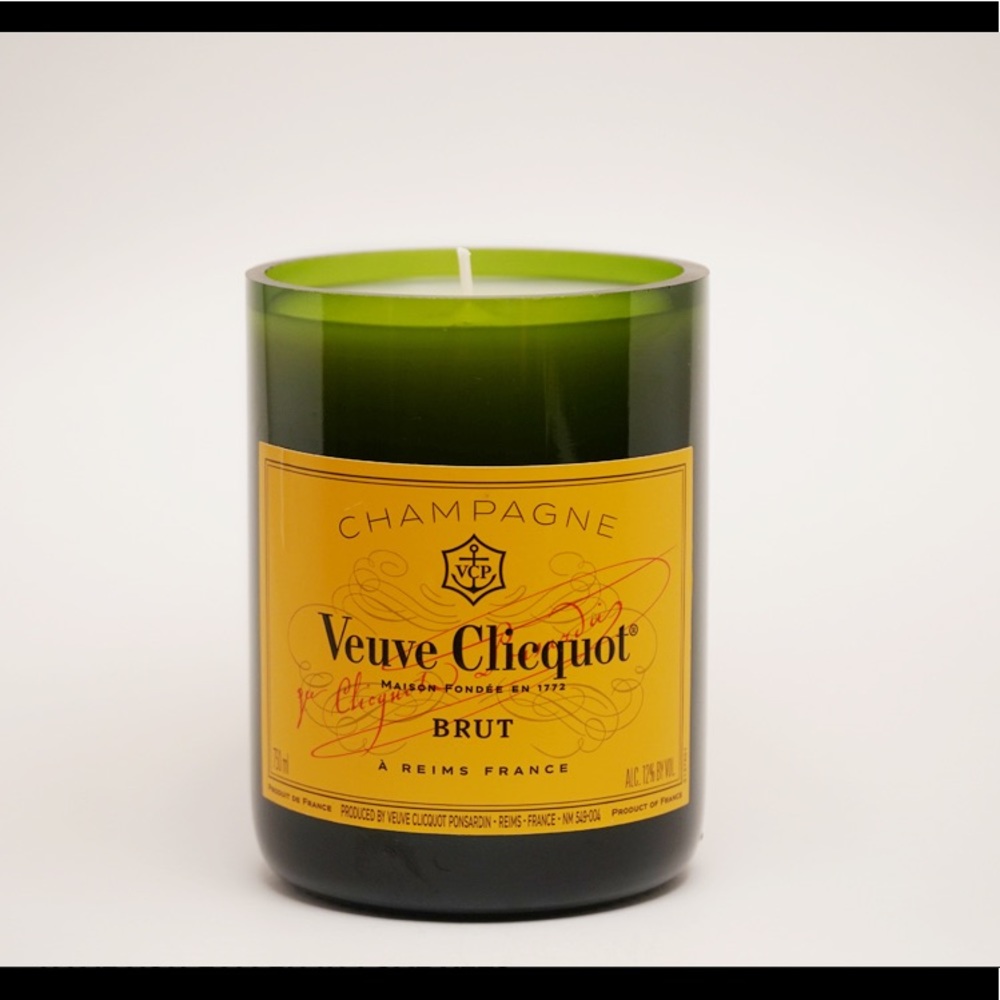Veuve Cliquot Upcycled Handmade Candle