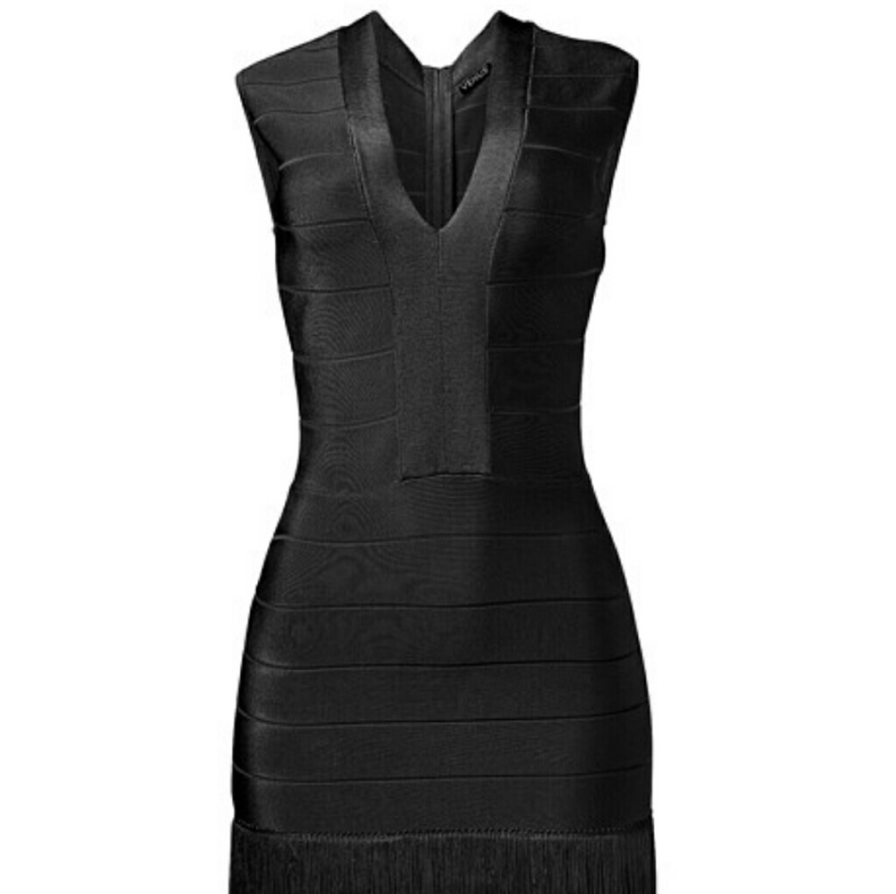 Slimming Fringe Dress