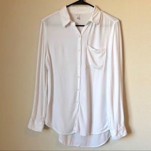 🔥SALE🔥SLOUCHY WHITE SHIRT