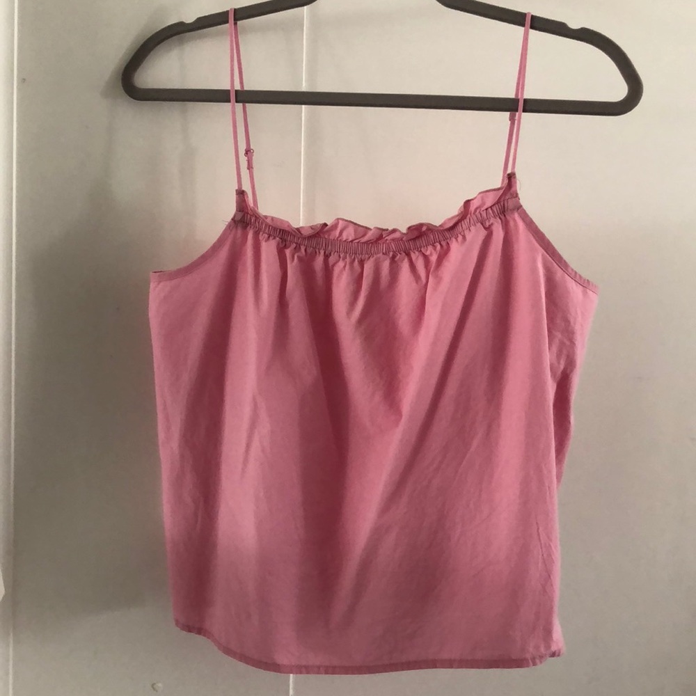 Pink ruffled CottonOn top!