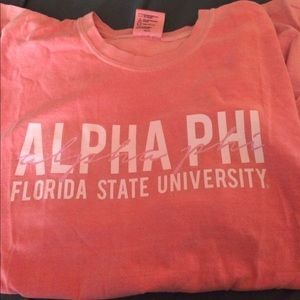 Alpha phi florida state tshirt