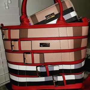 Quiet Hustle Hand Bag w/ Matching Wallet