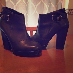 Harley Davidson platform booties