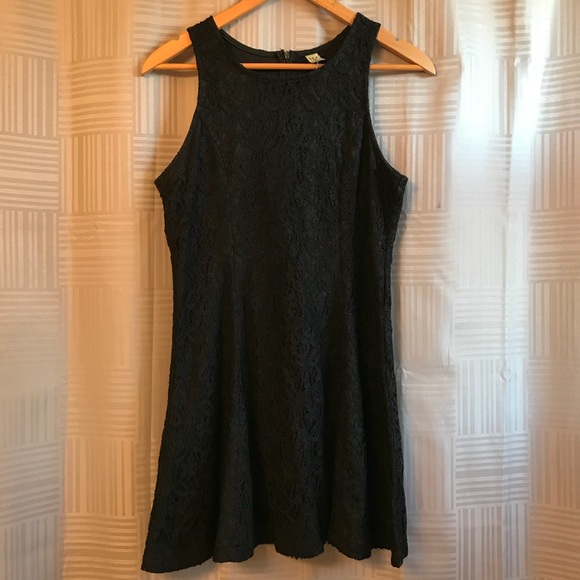 Black Lace Dress - Picture 1 of 3