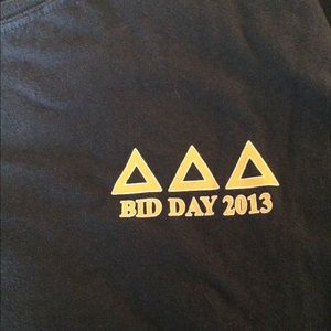 Tri delta bid day shirt