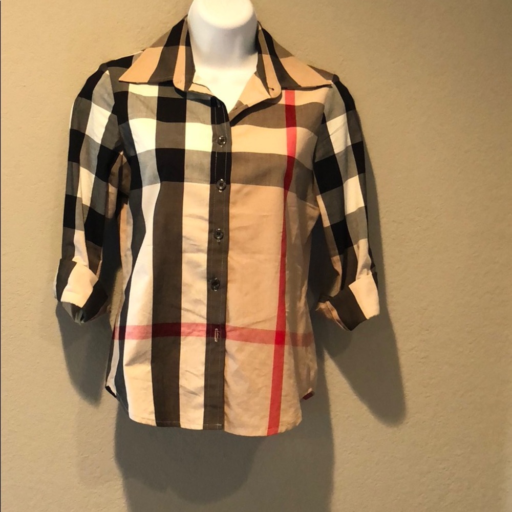 Plaid button up