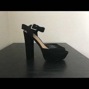 All Black high heels!