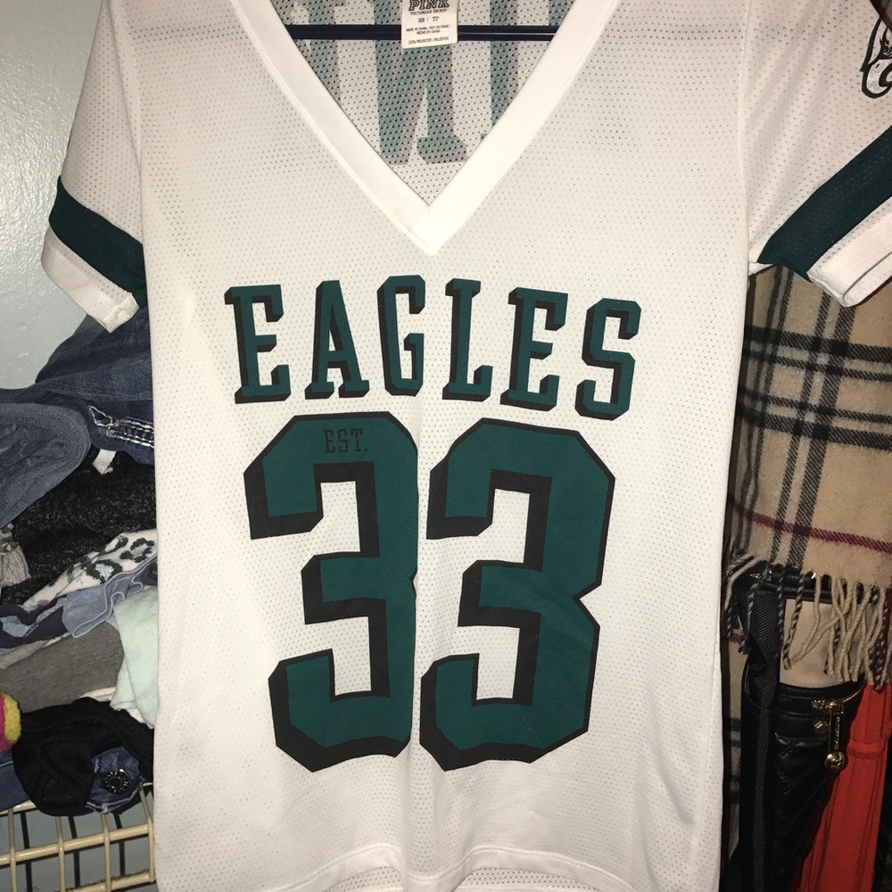 Vs pink eagles jersey