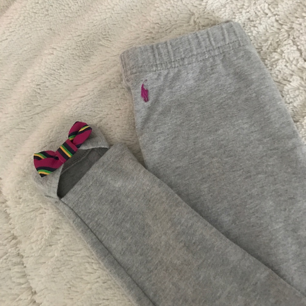 Polo Leggings With Bow
