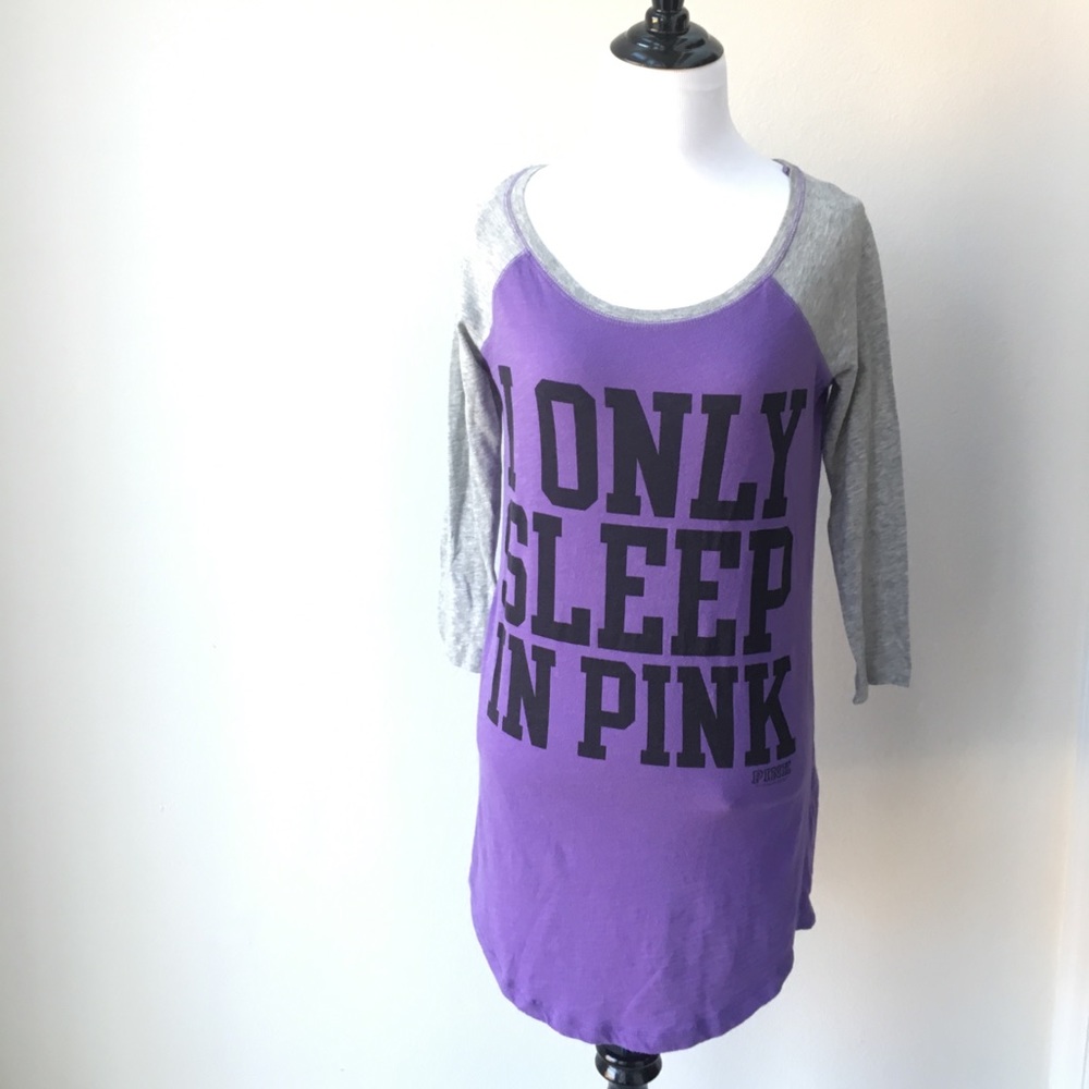 Pink by Victoria Secret Sleep Shirt, XS
