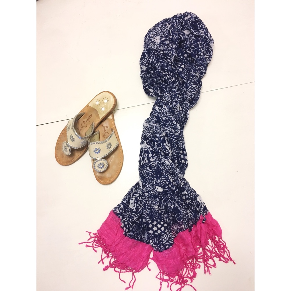 Lilly Pulitzer for Target Scarf Navy