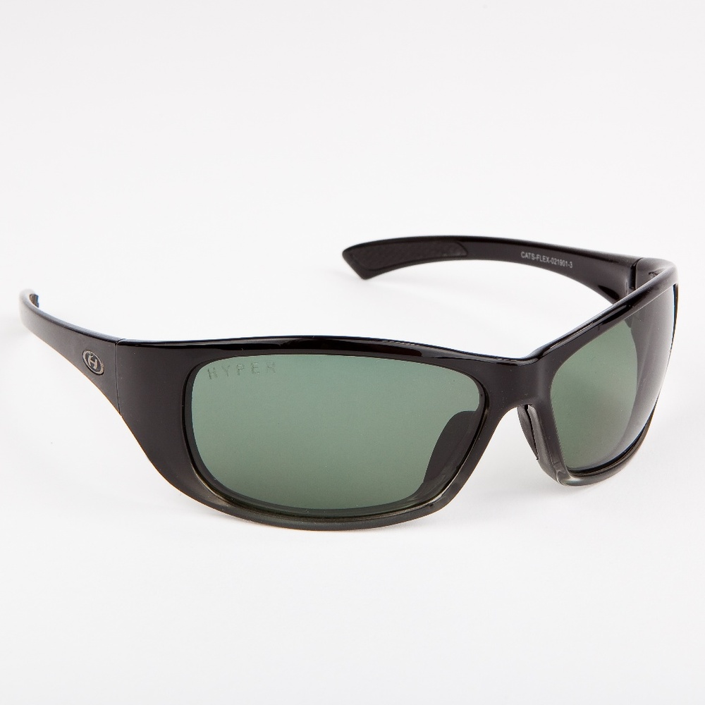 NEW! Black and green tinted sunglasses