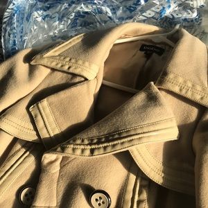 BEBE fit & flare wool jacket- stunning!!!