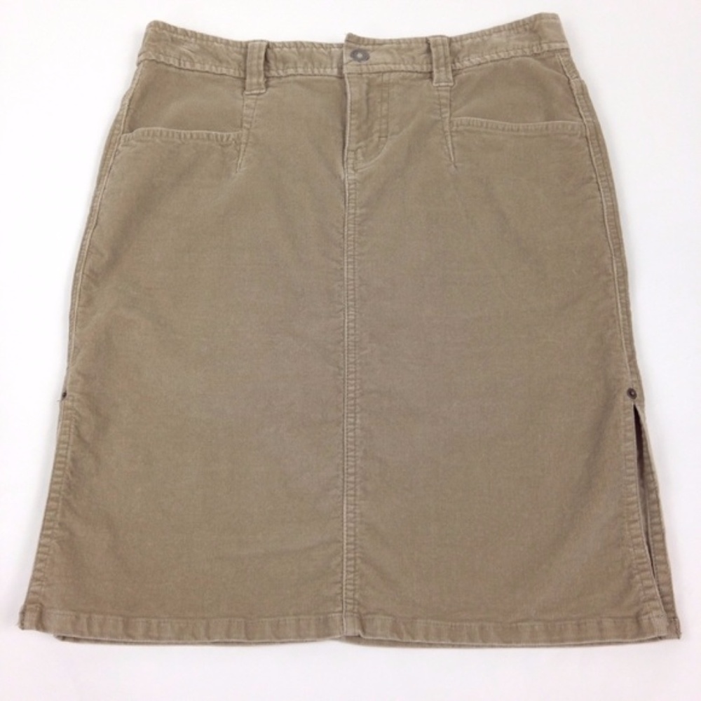The North Face Brown Corduroy Skirt