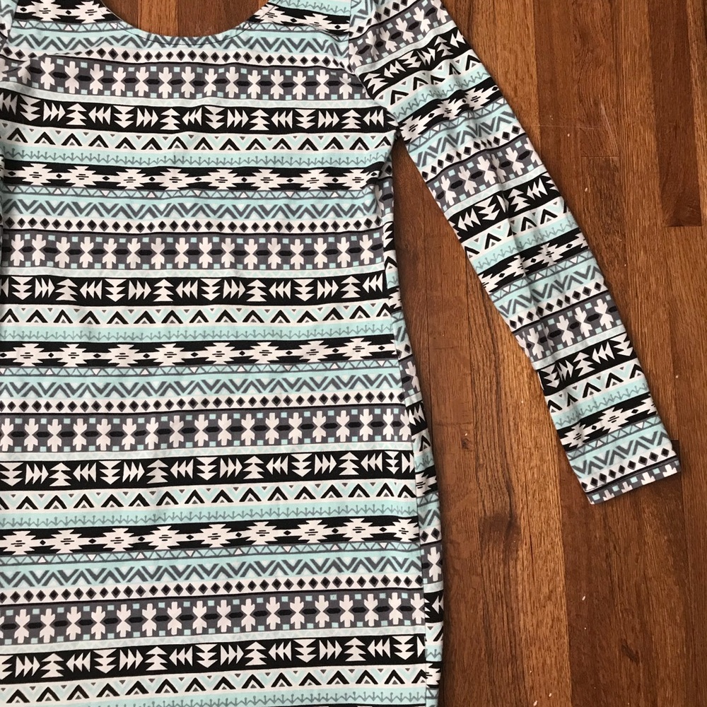 Winter Themed Fitted Dress
