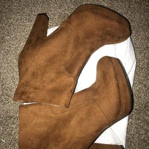 Camel Color Ankle Booties !