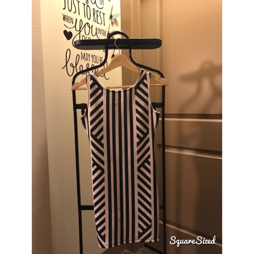 Strip pattern Dress
