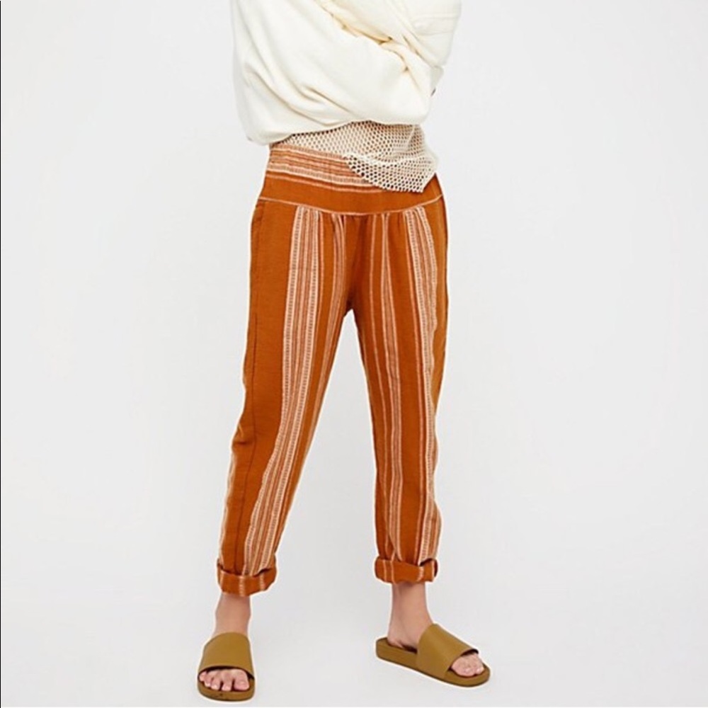 Free People Wide Comfy Hard-to-find pants!!