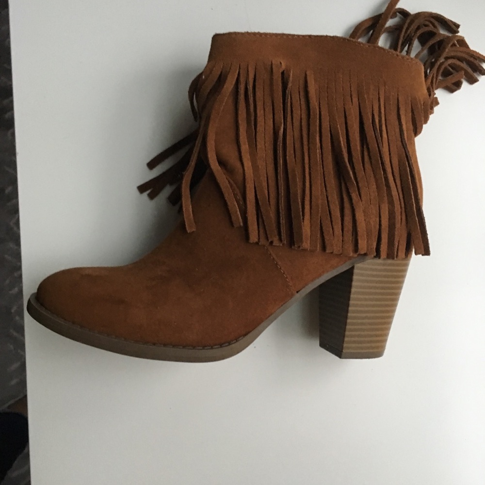 Target Fringe Booties - Picture 3 of 3