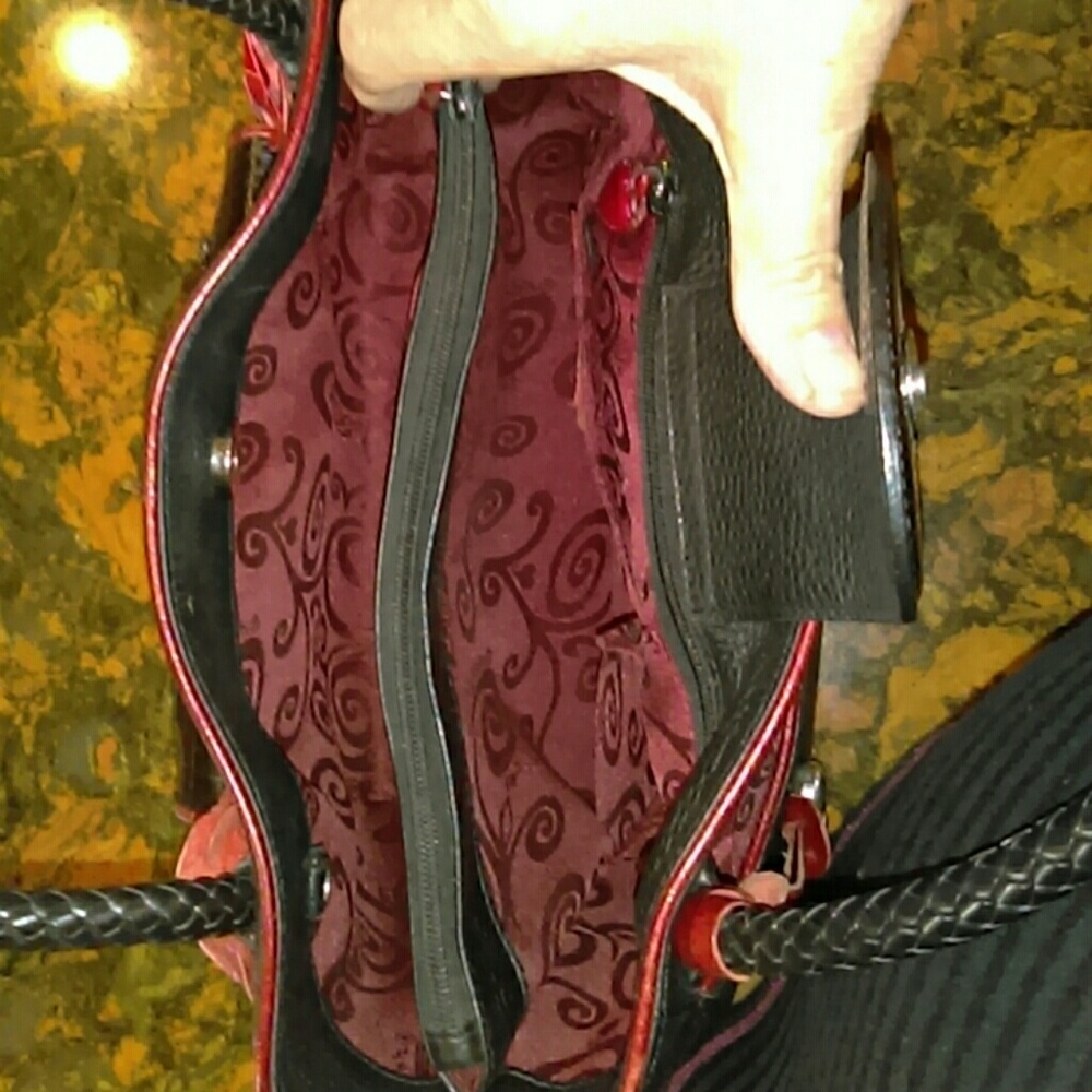 Brighton leather hand bag - Picture 3 of 9