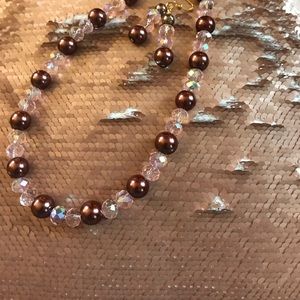 Beautiful set- necklace and earrings