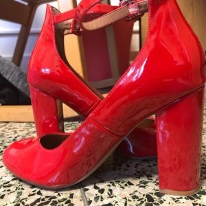 Steve Madden VIVII Red Patent