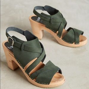 Suede Clogs made in Sweden