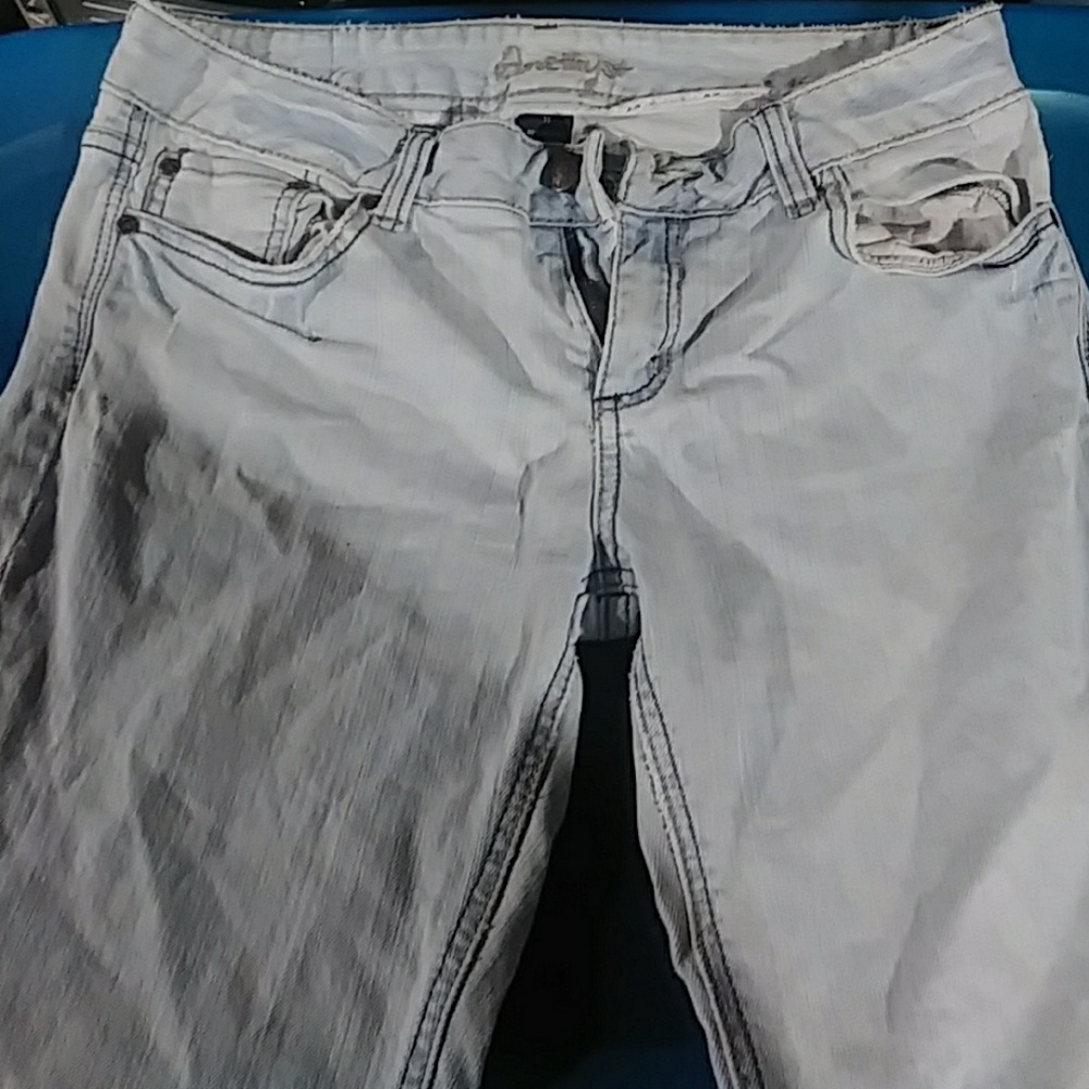 Light blue jeans