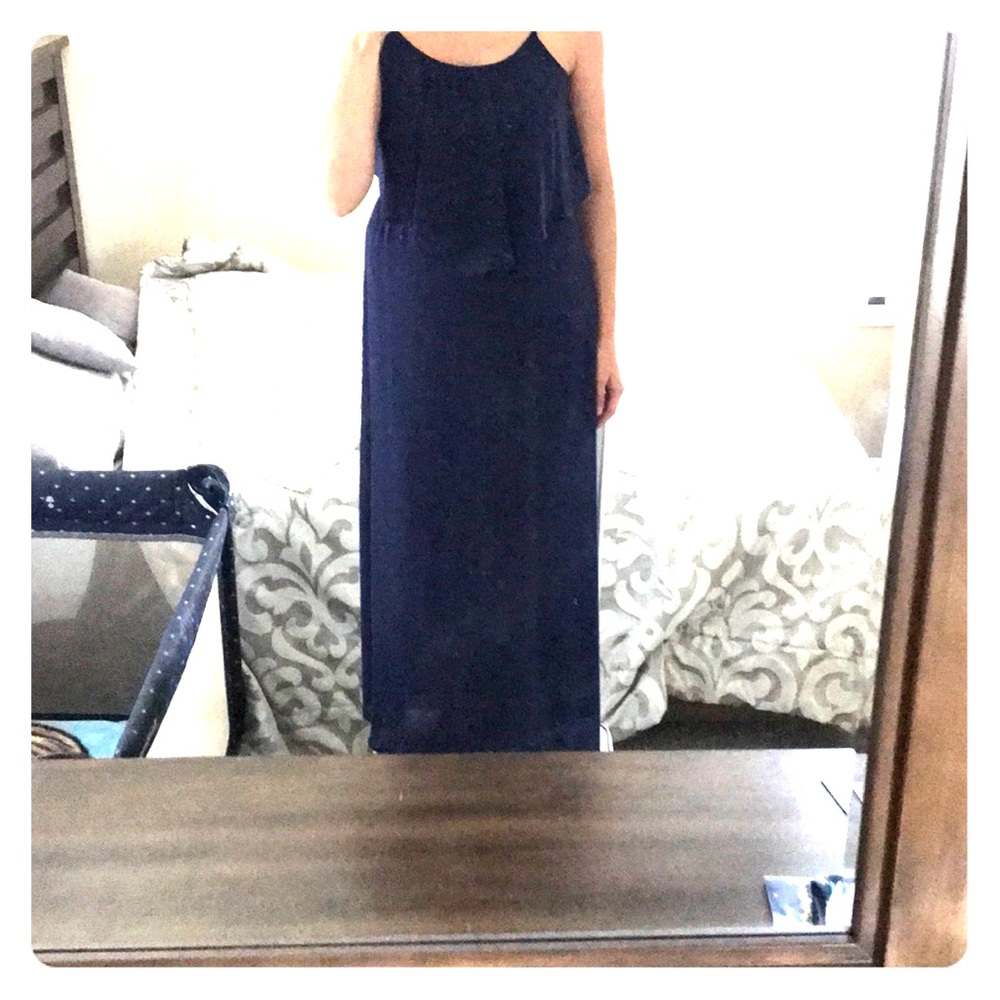 Navy many dress