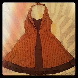 Adorable Doctor Who Halter Dress with Pockets!